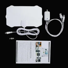 Factory Indoor Digital HDTV Antenna TV 900 Miles Radius Amplifier DVB-T2 Isdb-tb Clear Satellite Dish Signal Receiver Aerial