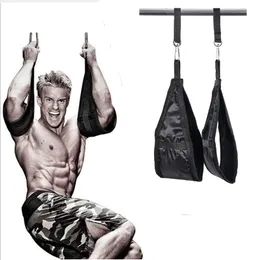 Fitness AB Sling Straps Suspension Belt Pull Up Bar Heavy Duty Muscle Training Hanging Leg Gym Sport Excercise Equipment Door Horizontal Lifting-Up Resistance Bands