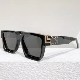 Millionaire Designer Okulary przeciwsłoneczne dla Męskie Kobiet Z1165 W Nowy Kolor Moda Klasyczna Czarna Rama Mężczyźni Okulary przeciwsłoneczne Podróż Diving Anti-UV400 Najwyższej jakości