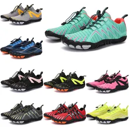 2021 Four Seasons Five Fingers Sports Shoes Mountaineering Net Extreme Simple Running、Cycling、Hiking、Green Pink Black Rock Climbing 35-45 Sixty Nine