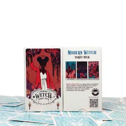 新しいモダンな魔女のタロットデッキ。 GUIDの初心者向けのゲームカード。 。 decks.oraclesデッキ