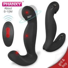 NXY Vibratörler Phanxy Seks Oyuncakları Çiftler İçin Erkek Prostat Masajı Çift Motorlu Uzak Külf Kelebek Mastürbator Kadınlar 1119