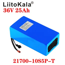保護板のバッテリーパックが付いているLiitokala 21700 36V 25ah 10S5P 500W三角形の電池電動自転車