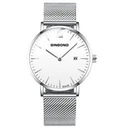 Wristwatches Business Watches Concept Ultra-thin Men's Students Korean Version Of Fashion Quartz Luminous Waterproof Men'sWristwatch
