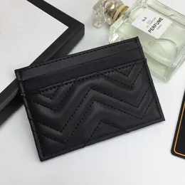 أعلى G Quality Bank Card Bag Designer Luxury Pank Bank Card Leather Leather Bag Mini Docum