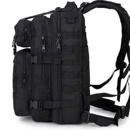 35L män kvinnor 3p militär armé taktisk ryggsäck 1pcs molle pack ryggsäck för vandring camping jaktväska y0721