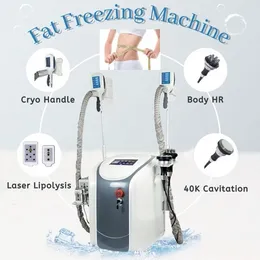 2022 Multi-Functional Beauty Equipment Cavitation Machine Body Sculpturing Waist Slimming Fat Freezing Reduction I-Lipo Laser 2 Freezing Heads