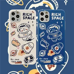 Korean Style Cartoon Pattern Mobile Phone Case 12pro/12mini Mobile Phone Case Suitable For IP XR/se2 Cute Fashion Huawei Mate40pro Shockproof Mobile Phone Case
