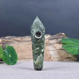 Naturalna chryzantema kamień kryształowa rura sześciokątna pryzmatyczna bezpośrednia sprzedaż z fabryki Donghai