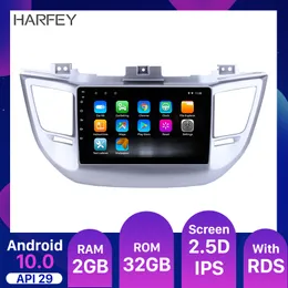 Car DVD Multimedia Player Android 10.0 9 بوصة 2DIN RAM 2GB راديو GPS هيونداي توكسون 2014-2018