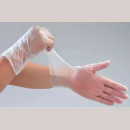 Одноразовые перчатки из ПВХ. Не содержит аллергенов, нетоксичных, антистатических, кислотных, масло, антиинфильтрации, антибактериальные