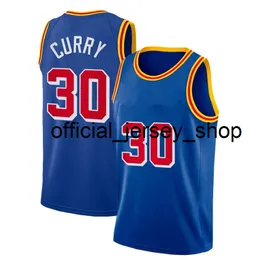 Golde n Stephen 30 Curry Stat e Jersey Klay 11 Thompson 33 Wiseman Maglie da basket Uomo S-XXL Blu Giallo Bianco Verde Alta qualità 2021