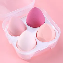 High Quality Makeup Sponge Puff Sets Soft 4pcs Waterdrop Gourd Bevell Shape Make up Tool Set Gift Item For Foundation Blender Powder