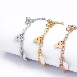 2022 nuovi braccialetti in acciaio inossidabile da donna di design di design moda lettera bracciale da uomo regali di festa per le donne