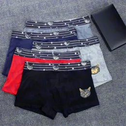 Cat Pattern Mens Underwear Boxers Briefs Cotton Underpants Sexy Male  Underwears Soft Comfortable Men Boxer From Sevenweek, $5.77