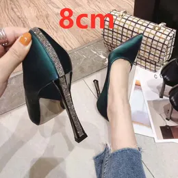 CresFimix Sapato Feminino Kobiety Cute Słodki Brown Spring Slip na wysokich obcasach do panie biurowe Casual Black Shoes Stiletto B5561