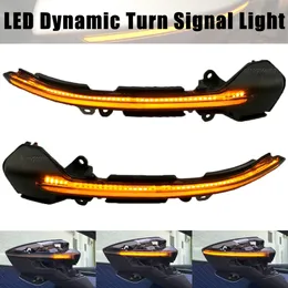 For SEAT Leon III Mk3 5F 2013-2018 Ibiza KJ Mk5 V Arona 2017-2018 LED Dynamic Turn Signal Blinker Sequential Side Mirror Indicator Light