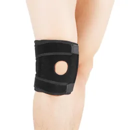 팔꿈치 무릎 패드 1pc 조절 가능한 슬개골지지 압축 브레이스 통증 구제 실리콘 쿠션 스프링에서 농구 배구 제작