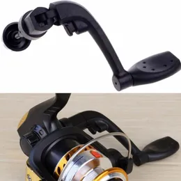 Spinning Reel Handle Metal Fishing Crank Ersättningsdel med plast Roterabel Grip Knob BAITCASTING REELS1