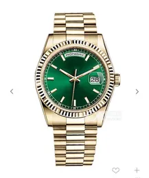U1 공장 ST9 녹색 다이얼 날짜 자동 이동 40mm 남성 시계 시계 316L 스테인레스 스틸 팔찌 남성 손목 시계