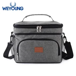 sell 15L Insulated Thermal Cooler Lunch box bag for work Picnic bag Car ice pack Bolsa termica loncheras para mujer 210818