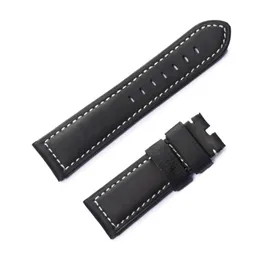 Watch Bands Reef Tiger/RT Sport Watches Band For Men Black Brown Leather Strap With Buckle RGA3503 RGA3532
