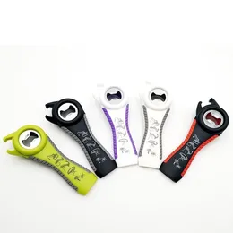 Creative multi-functional wine opener Five in one bottle openers multi-function plastic Anti-skid Twist Can-Opener Kitchen ToolsT2I53006