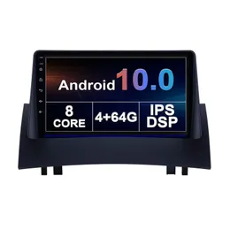 Renault Megane 2 GPSナビゲーションエンターテイメントシステムのための車DVDプレーヤービデオWiFi Android 10 8-Core Supprot TMPS OBDデジタルTV SWC