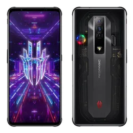 Oryginalna Nubia Czerwona Magia 7 5g Telefon komórkowy Gaming 16 GB RAM 512GB ROM OCTA Core Snapdragon 8 Gen 1 64.0mp Android 6.8 "165Hz Pełny ekran Palca Palec Identyfikator Face Smart Telefon komórkowy