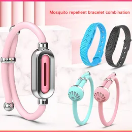 Pest Control Anti-Mosquito Repellent Bracelet Silicone Plant Essential Oil Harmless Non-toxic Wristband Insect Repellents Bracelets