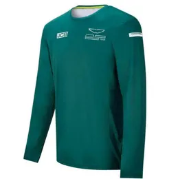 F1 T-Shirt 2021 Neues Team-Rennanzug Kurzarm-Poloshirt Getriebedruck Autoarbeitskleidung Kundenspezifische Kleidung223o Sgqc