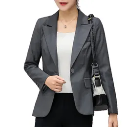 Abiti da donna Blazer per il tempo libero Blazer da abito slim fit Corto stile coreano Feminino Cappotto lungo Ceket Bayan Giacche Donna Eleganti Giacca 5C256