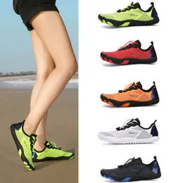 Utomhus Camping Unisex Sneakers Swimming Skor Vattensporter Aqua Seaside Beach Surfing Tofflor Uppströms Ljus Athletic Footwear Y0714