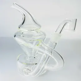 Small and popular glass hookah collector with amazing features. Rig pipe built-in diffuser 10 mm connector (GB-460)