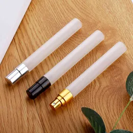 100Pcs/Lot 10ml Frosted Glass Spray Bottle Atomizer Perfume Mini Refillable Perfume Bottle Small sample