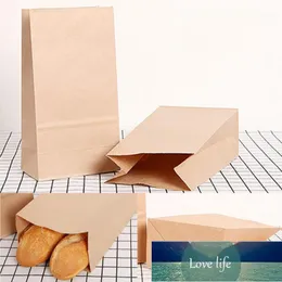 Presentförpackning Portable Kraft Paper Bags Small Bag Sandwich Bread Party Wrapping Miljövänlig 50PCS1 Fabrikspris Expert Design Kvalitet Senaste Style Original Status