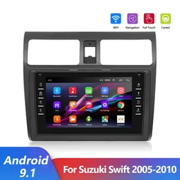 Automotive Electronics 2DIN Android 9.1 Nawigacja GPS Radio Car Radio 8 '' HD FM Multimedia Player dla Suzuki Swift 2005 2006 2007 2008 2000