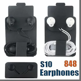 848D OEM Kwaliteit in Oor Wired 3.5mm Jack S10 Oortelefoon Hoofdtelefoon Oordopjes Mic Remote For Samsung S20 S10 S9 S8 Plus Opmerking 8 9 10 EO-IG955