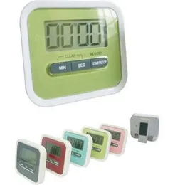 Christmas Gift Digital Kitchen Count Down/ Up LCD display Timer /clock Alarm with magnet stand clip