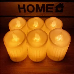 LED Candles Swing Lamp Electronic Candle Wedding Restaurant Halloween Decoration Bar Pointed