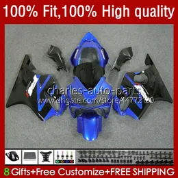 Honda CBR 600F4I 600CC 600 F4I FS CC F4 I 04-07 55 NO.32 CBR600F4I CBR600FS 2004 2005 2006 2007 CBR600 F4I 04 05 07 07 07 OEM Fairingsキット光沢のあるブルー