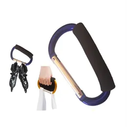 Aluminum Alloy D Shape Climbing Button Carabiner Keychain Outdoor Roller Skating Shoes Hanging Buckle