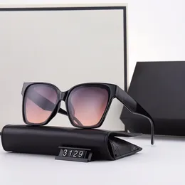 3129 Sonnenbrille Frauen Herren Designer Fahren Augenleitungen Fashion Brille Luxus Design Mirror UV Proof Hochwertiger Großhandelspreis WX27