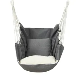 Yastık/Dekoratif Yastık Bahçesi Balkon Asma Sandalye Set Kolej Yurt Hammock Swing tembel çapraz bacaklı edebi çocuk beşiği ile