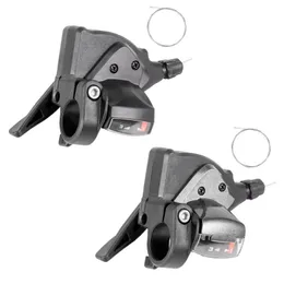 دراجة Derailleurs MTB Mountain Shift Lever 3 سرعات الدراجة Derailleur الإبهام تافهة راف