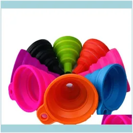 Other Kitchen, Dining & Bar Home Garden Tool Sile Collapsible Funnels Folding Mini Kitchen Funnel Style Portable Hung Be Foldable Jllgp Drop