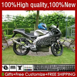 Комплект обтекателей для Aprilia RSV250RR RS-250 RSV250 RS RSV 250 RSV-250 95-97 Matte Grey 24No.32 RS250RR RS250 RR 1995 1996 1997 RSV250R RS250R 95 96 97 Bodys