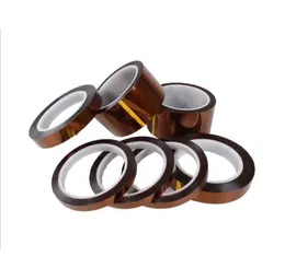 Kapton Tape Sticky درجة حرارة عالية مقاومة للحرارة بوليميد 25MM، 50MM، 10MM، 20MM، 30M