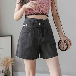 Plus Size 4XL 5XL XXXXL XXXXXL Oversized Summer Shorts for Women Denim Jean Short Pants Pantalon Corto Mujer 210507