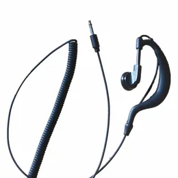 Öronkrok Mottagning Lyssna Endast headset hörlurar Earpiece Speaker Mic för Motorola APX 7000 XTS1500 XTS2500 XTS3000 XTS3500 XTS5000 Radio 3.5mm